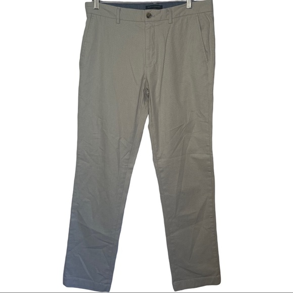 Banana Republic Men’s Slim Fit 32 x 32” Light Grey Tapered Leg Casual Dr… - Picture 1 of 7